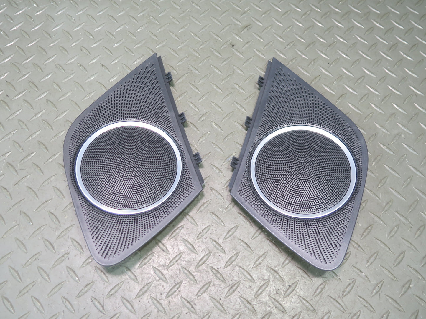 08-16 Audi S5 B8 Coupe Set of 8 Speaker Trim Grille Cover  OEM