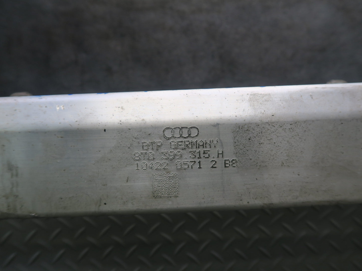 08-12 Audi B8 A5 S5 Front Engine Sub Frame Crossmember K Frame Cradle 81K OEM