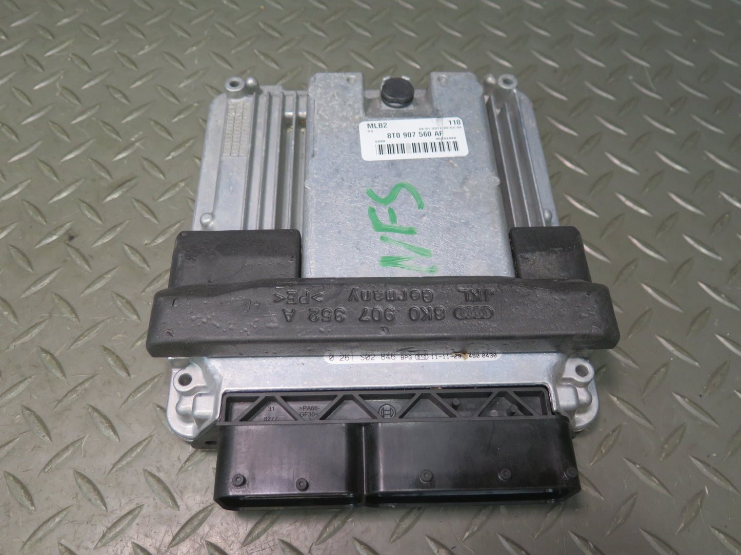 2012 Audi B8 S5 4.2L Caua Engine ECU ECM BCU BCM Ignition Door Lock KEY Set OEM