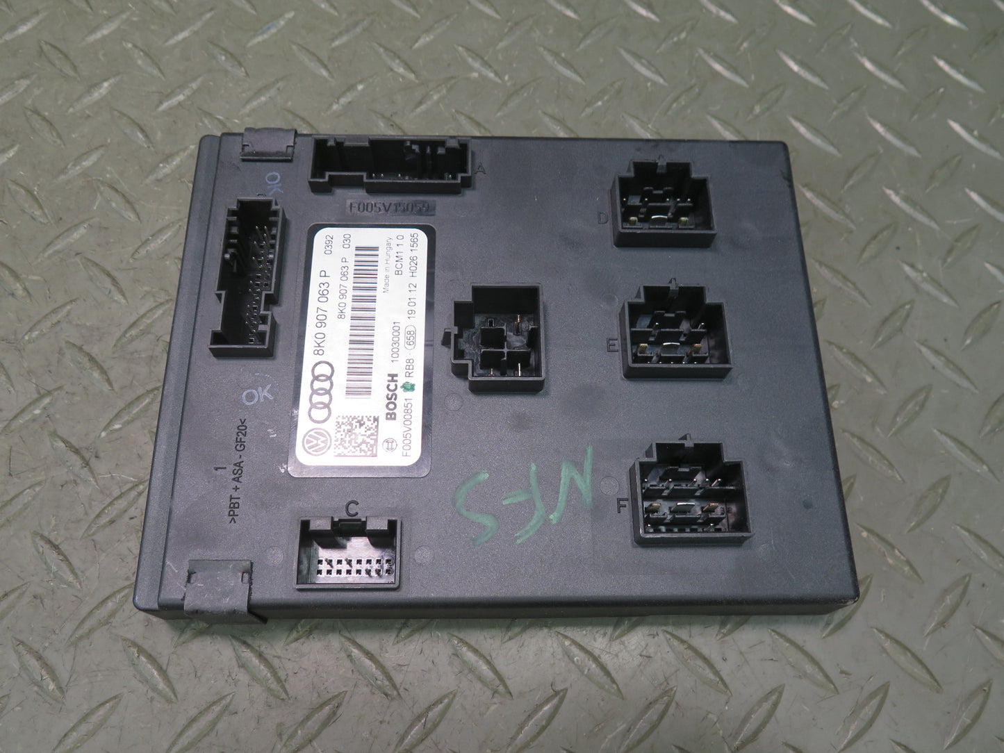 2012 Audi B8 S5 4.2L Caua Engine ECU ECM BCU BCM Ignition Door Lock KEY Set OEM