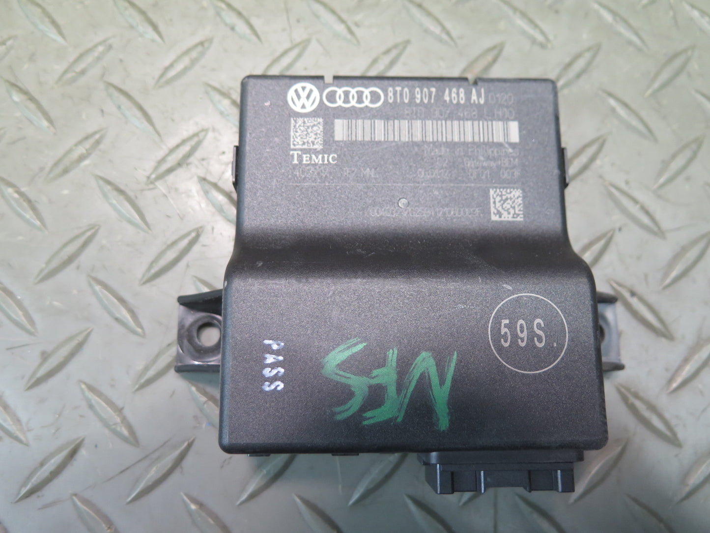 2012 Audi B8 S5 4.2L Caua Engine ECU ECM BCU BCM Ignition Door Lock KEY Set OEM