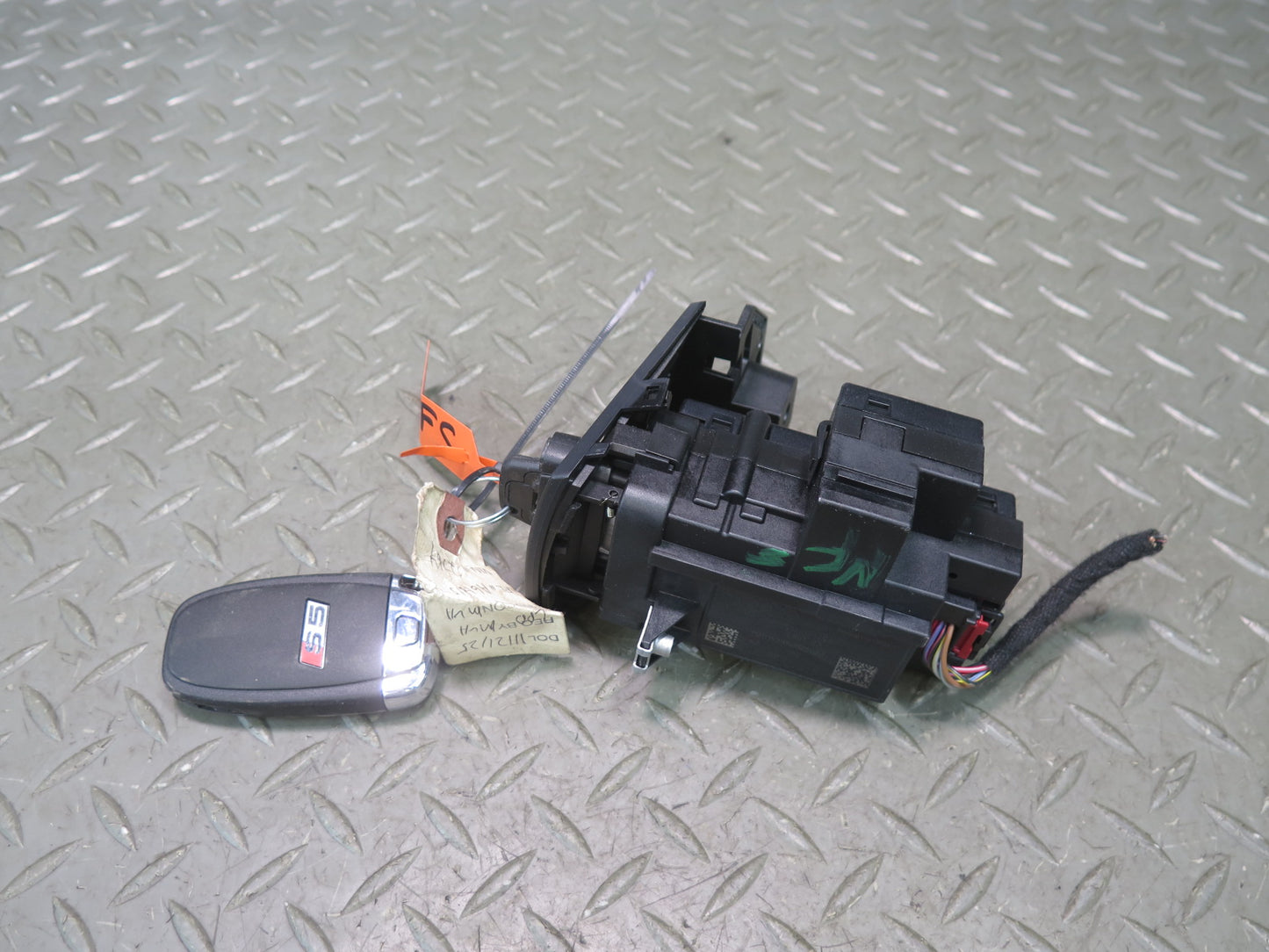 2012 Audi B8 S5 4.2L Caua Engine ECU ECM BCU BCM Ignition Door Lock KEY Set OEM