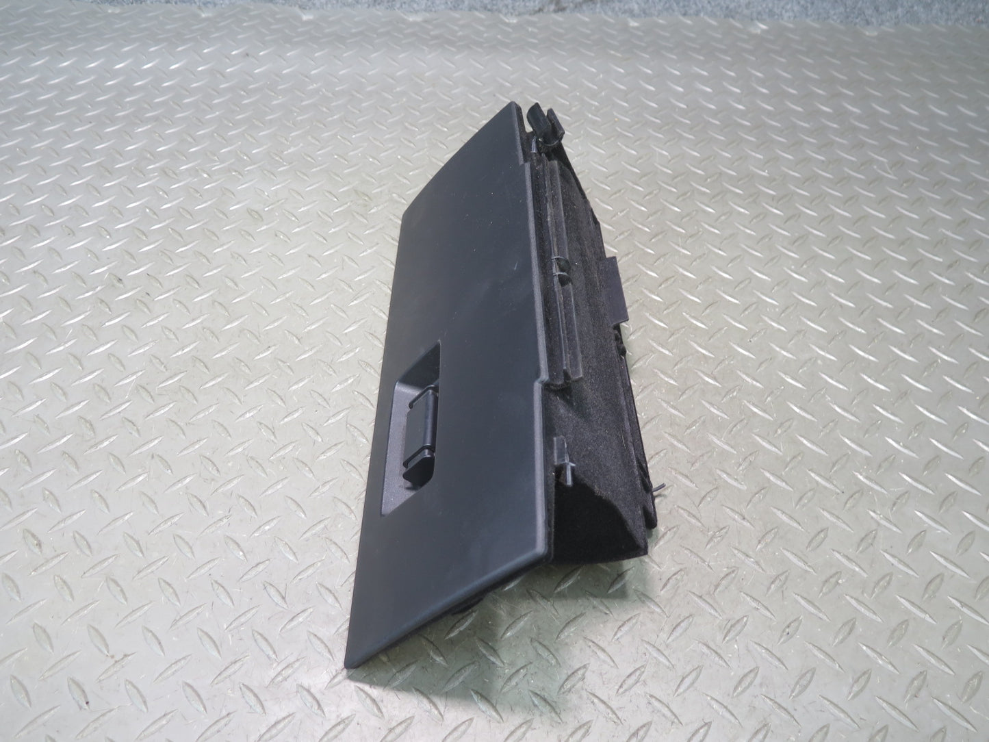 06-08 BMW E85 Z4 Dash Front Right Glove Box Compartment Storage Black OEM
