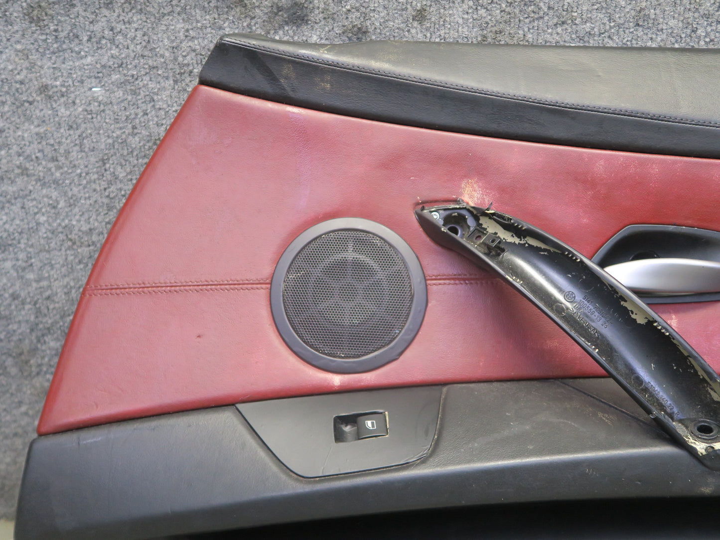 06-08 BMW E85 E86 Z4 Front Right Door Interior Trim Cover Panel OEM