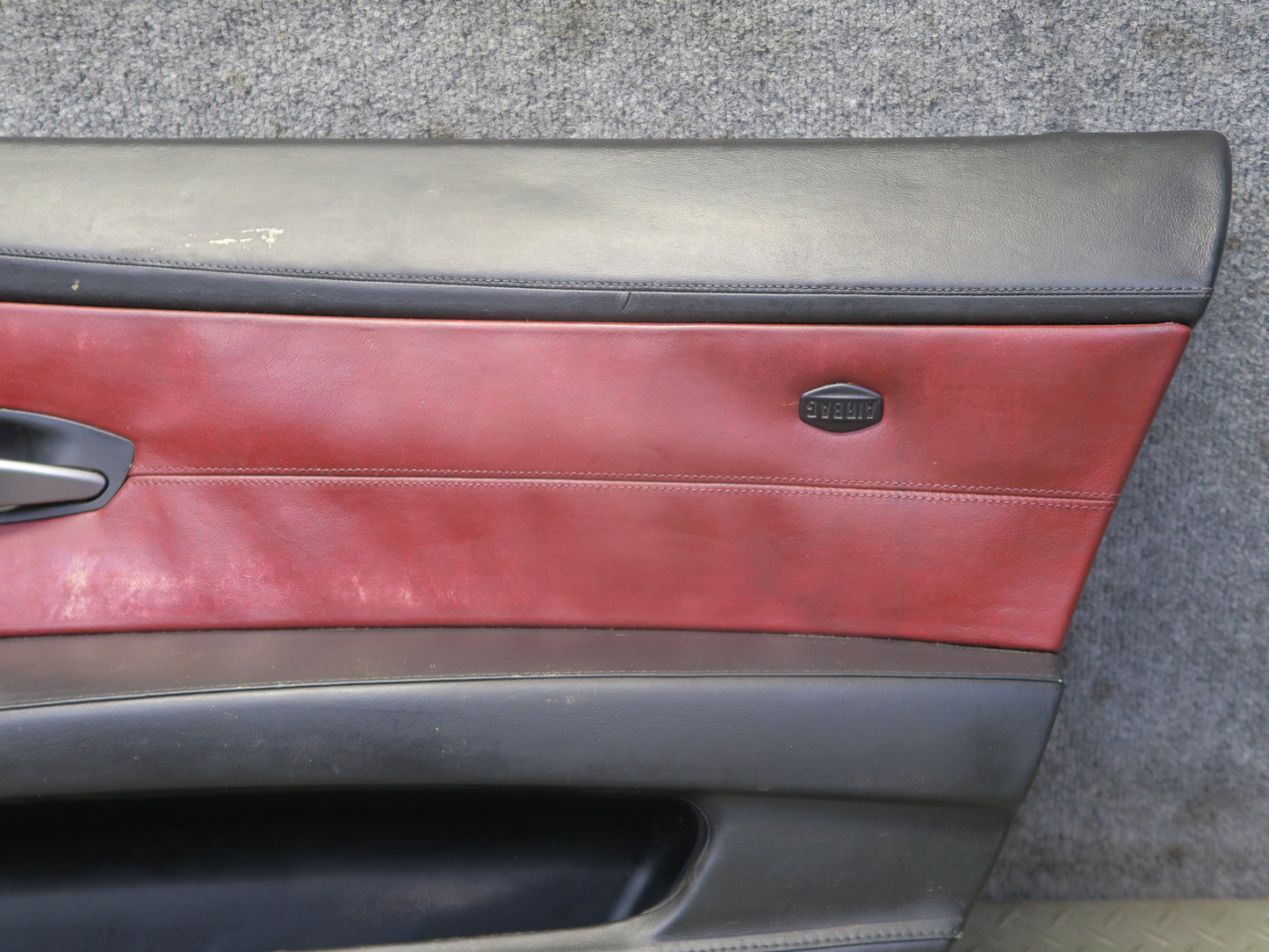06-08 BMW E85 E86 Z4 Front Right Door Interior Trim Cover Panel OEM