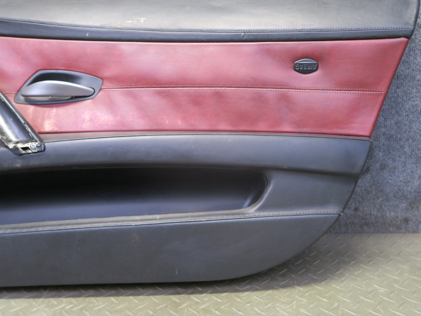 06-08 BMW E85 E86 Z4 Front Right Door Interior Trim Cover Panel OEM