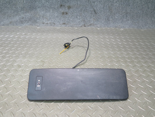 03-08 BMW E85 Z4 Dash Front Lower Trim Cover Panel w AUX Black 7053091 OEM