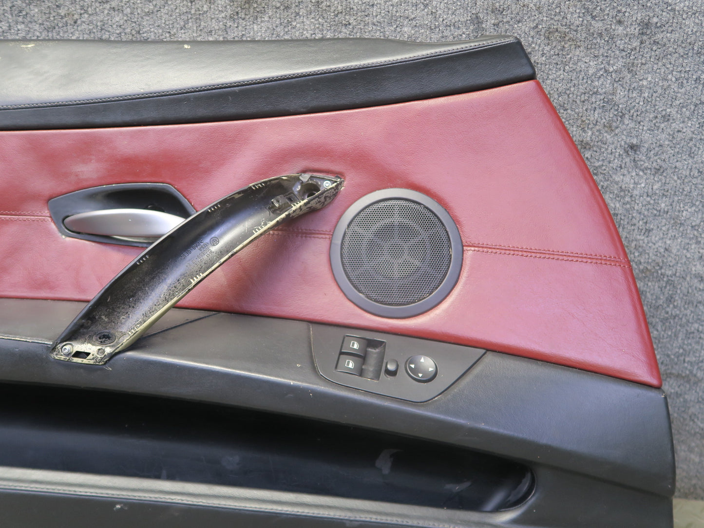 06-08 BMW E85 E86 Z4 Front Left Door Interior Trim Cover Panel OEM