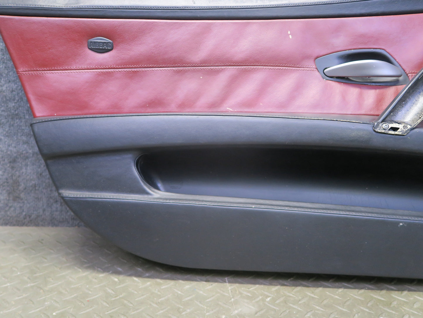 06-08 BMW E85 E86 Z4 Front Left Door Interior Trim Cover Panel OEM