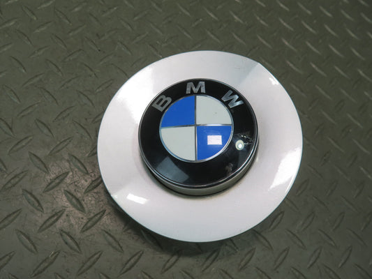 05-08 BMW E85 E86 Z4 Front Left Fender Turn Signal Light Logo Silver OEM