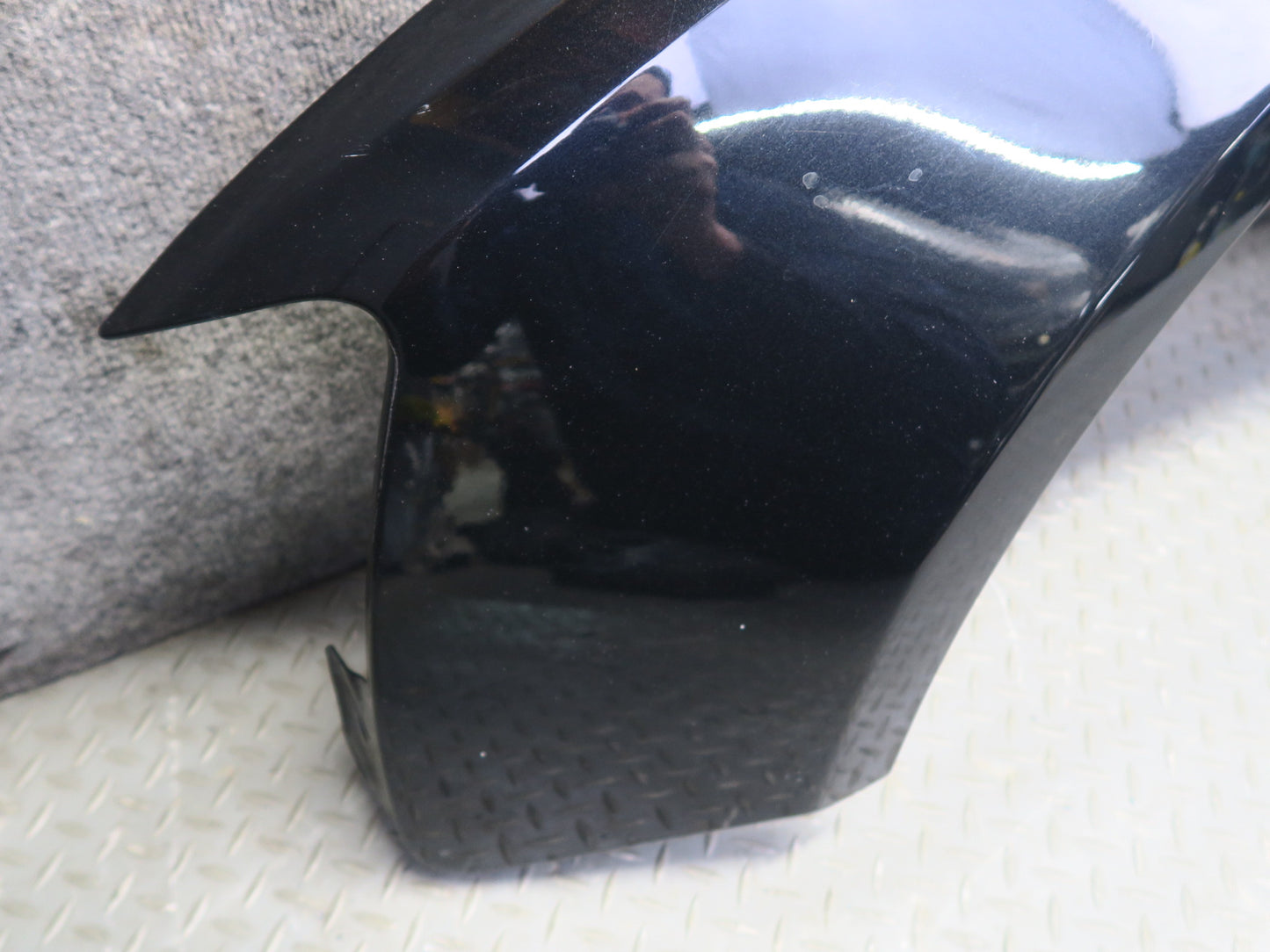 08-17 Audi B8 A5 S5 Front Left Fender Shell Panel Phantom Black Pearl OEM