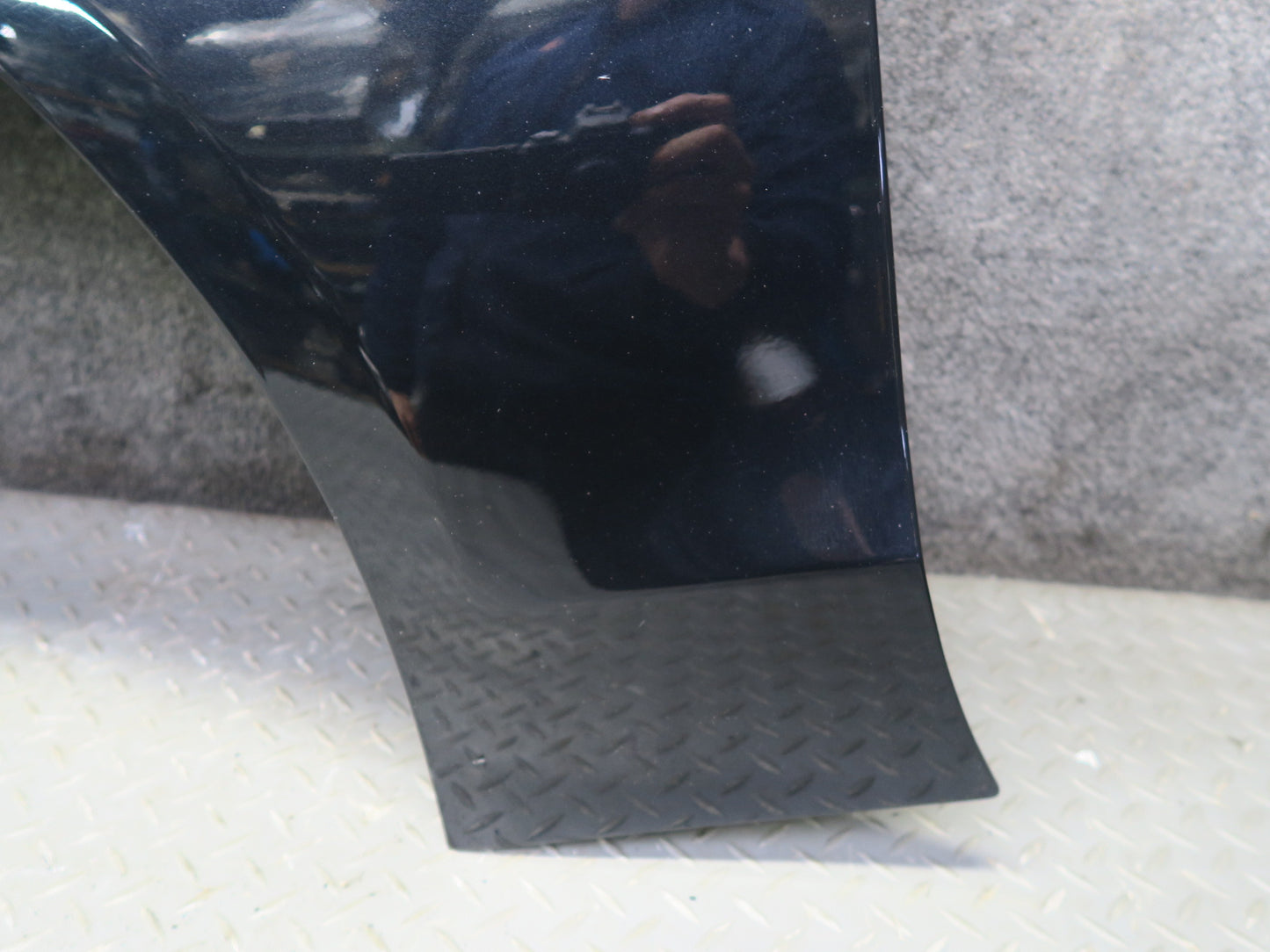 08-17 Audi B8 A5 S5 Front Left Fender Shell Panel Phantom Black Pearl OEM