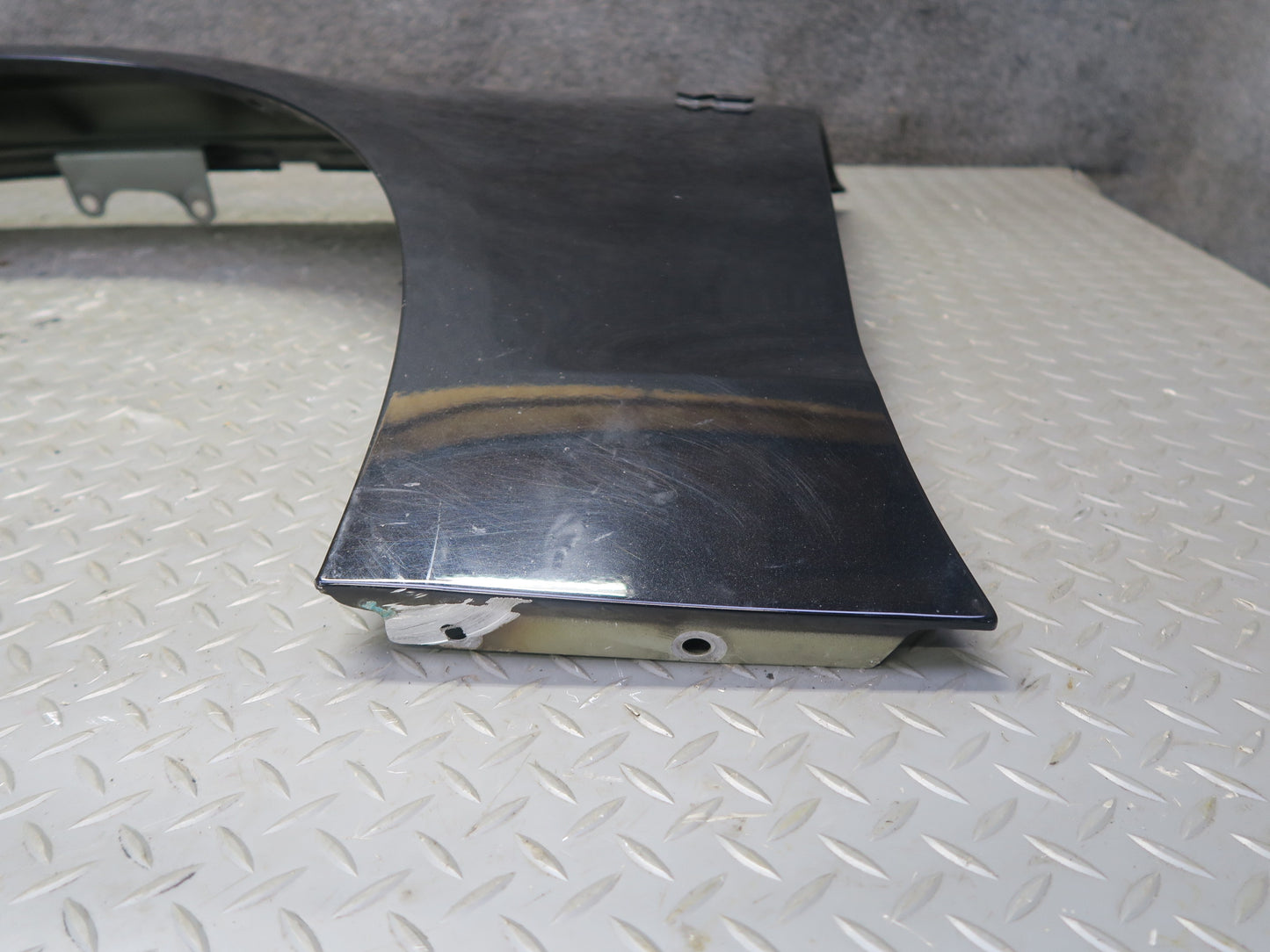 08-17 Audi B8 A5 S5 Front Left Fender Shell Panel Phantom Black Pearl OEM