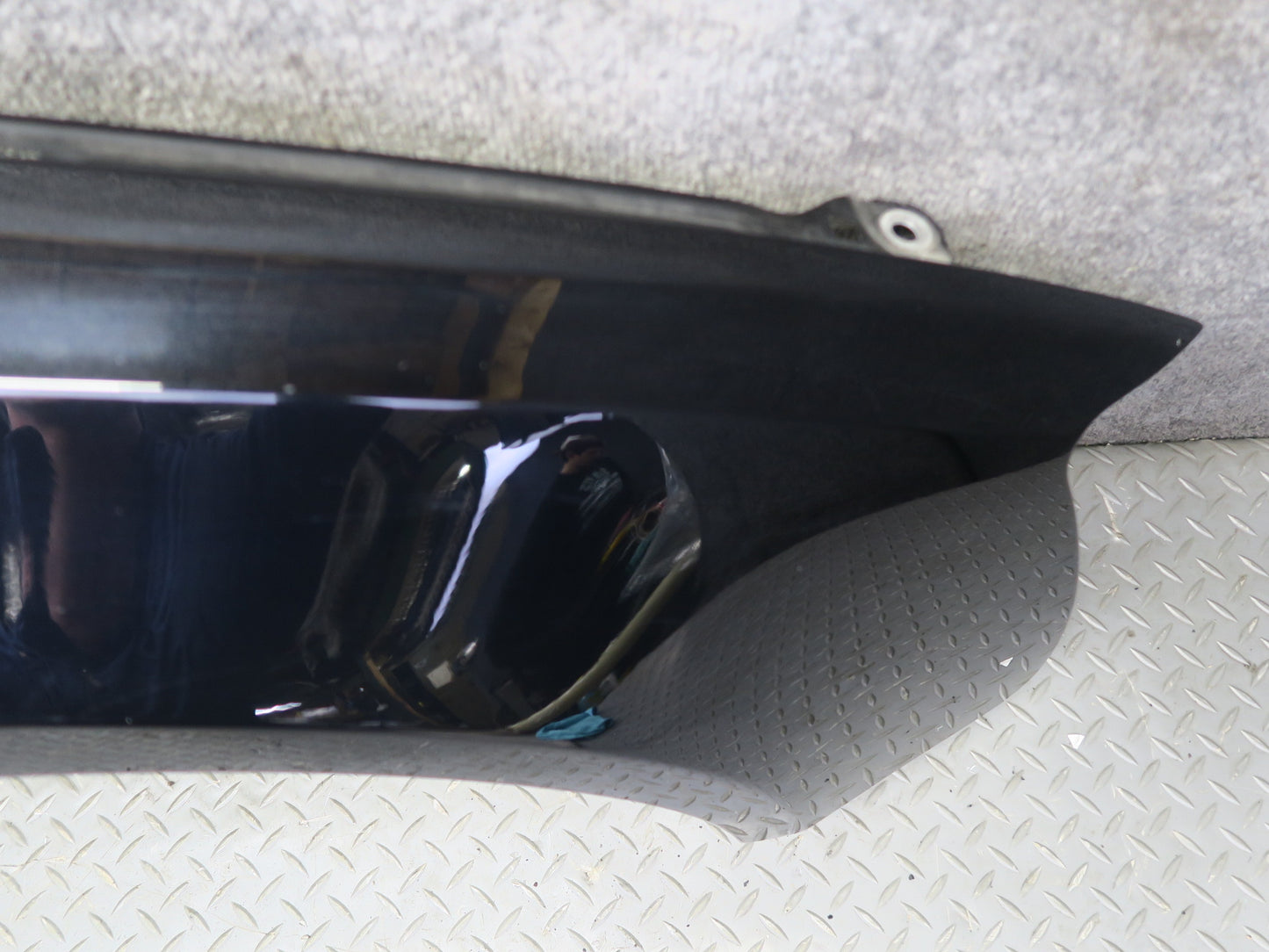 08-17 Audi B8 A5 S5 Front Right Fender Shell Panel Phantom Black Pearl OEM