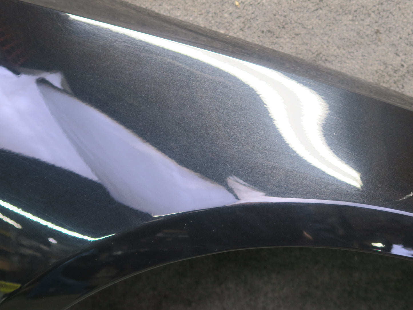 08-17 Audi B8 A5 S5 Front Right Fender Shell Panel Phantom Black Pearl OEM