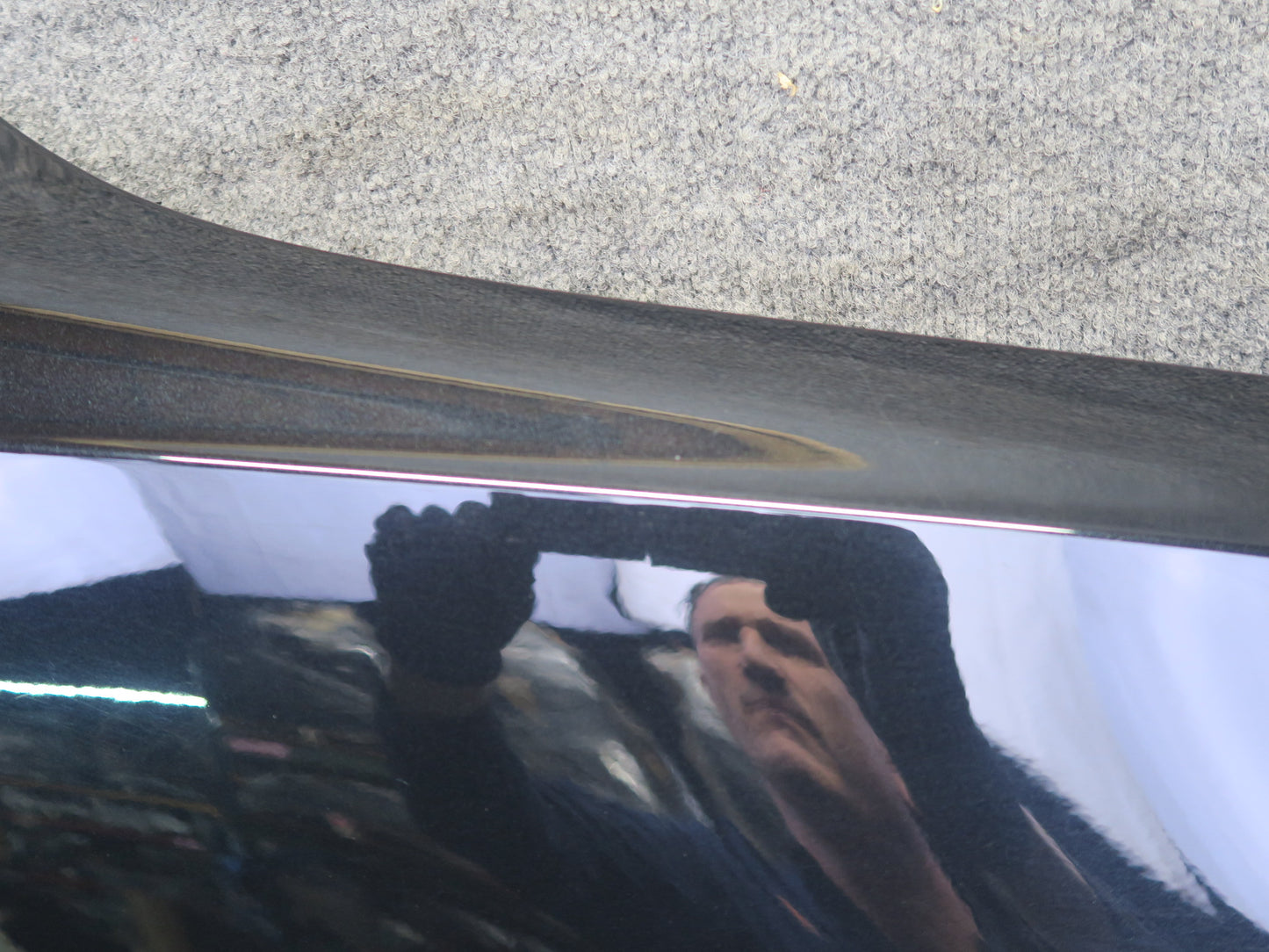 08-17 Audi B8 A5 S5 Front Right Fender Shell Panel Phantom Black Pearl OEM