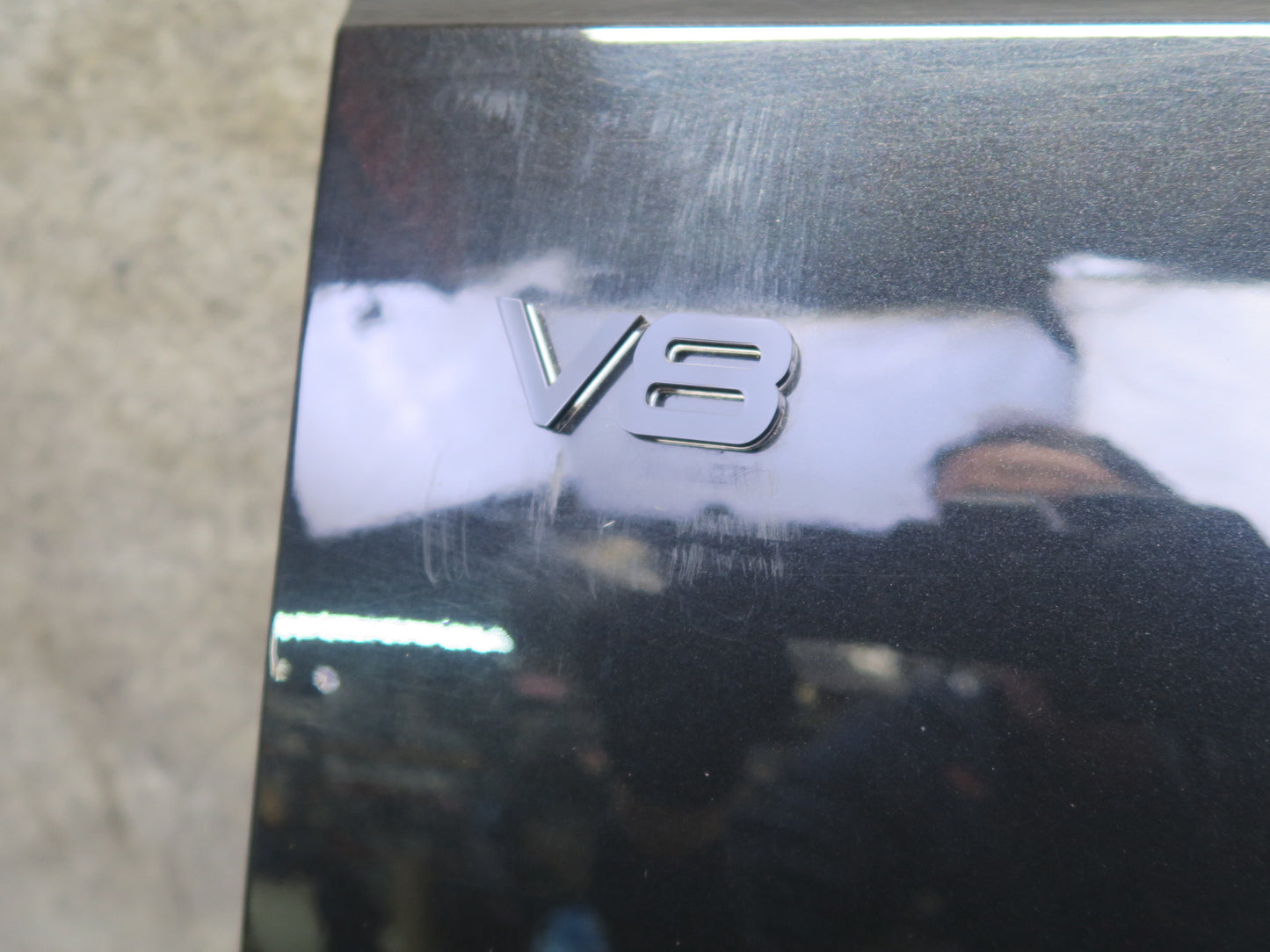 08-17 Audi B8 A5 S5 Front Right Fender Shell Panel Phantom Black Pearl OEM