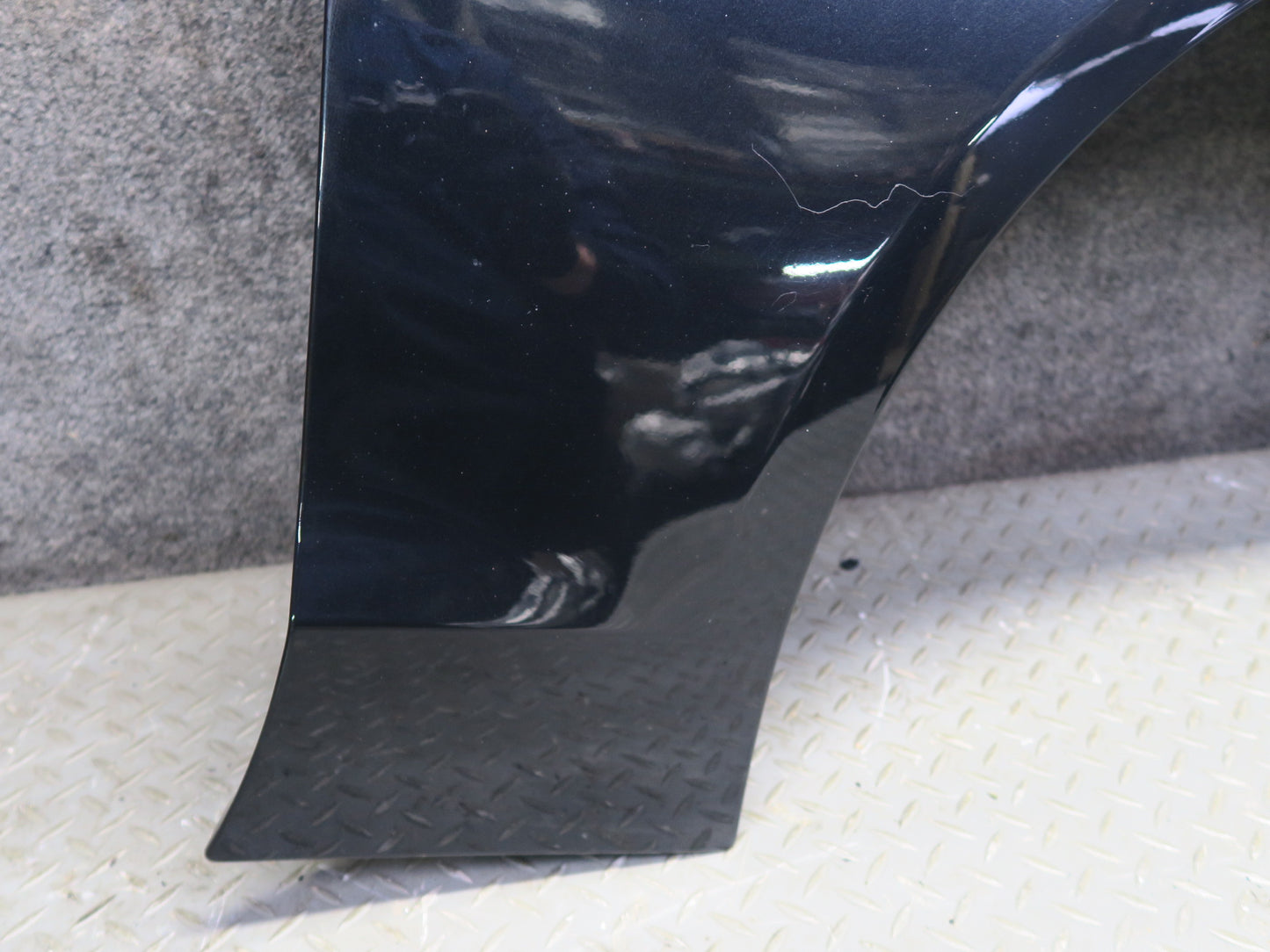08-17 Audi B8 A5 S5 Front Right Fender Shell Panel Phantom Black Pearl OEM