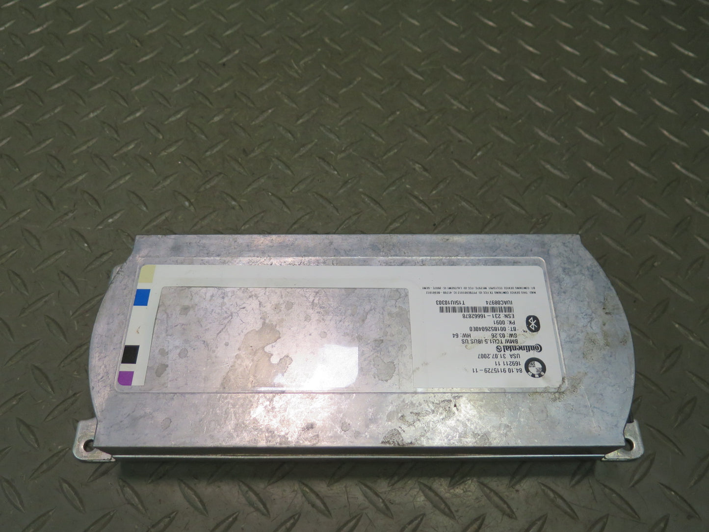 06-08 BMW E85 Z4 Telematics Bluetooth Communication Control Module 9115729 OEM