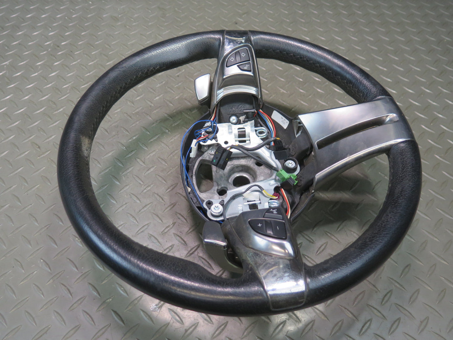 06-08 BMW E85 Z4 A/T Leather Sport Multifunction Steering w Paddles 105K OEM