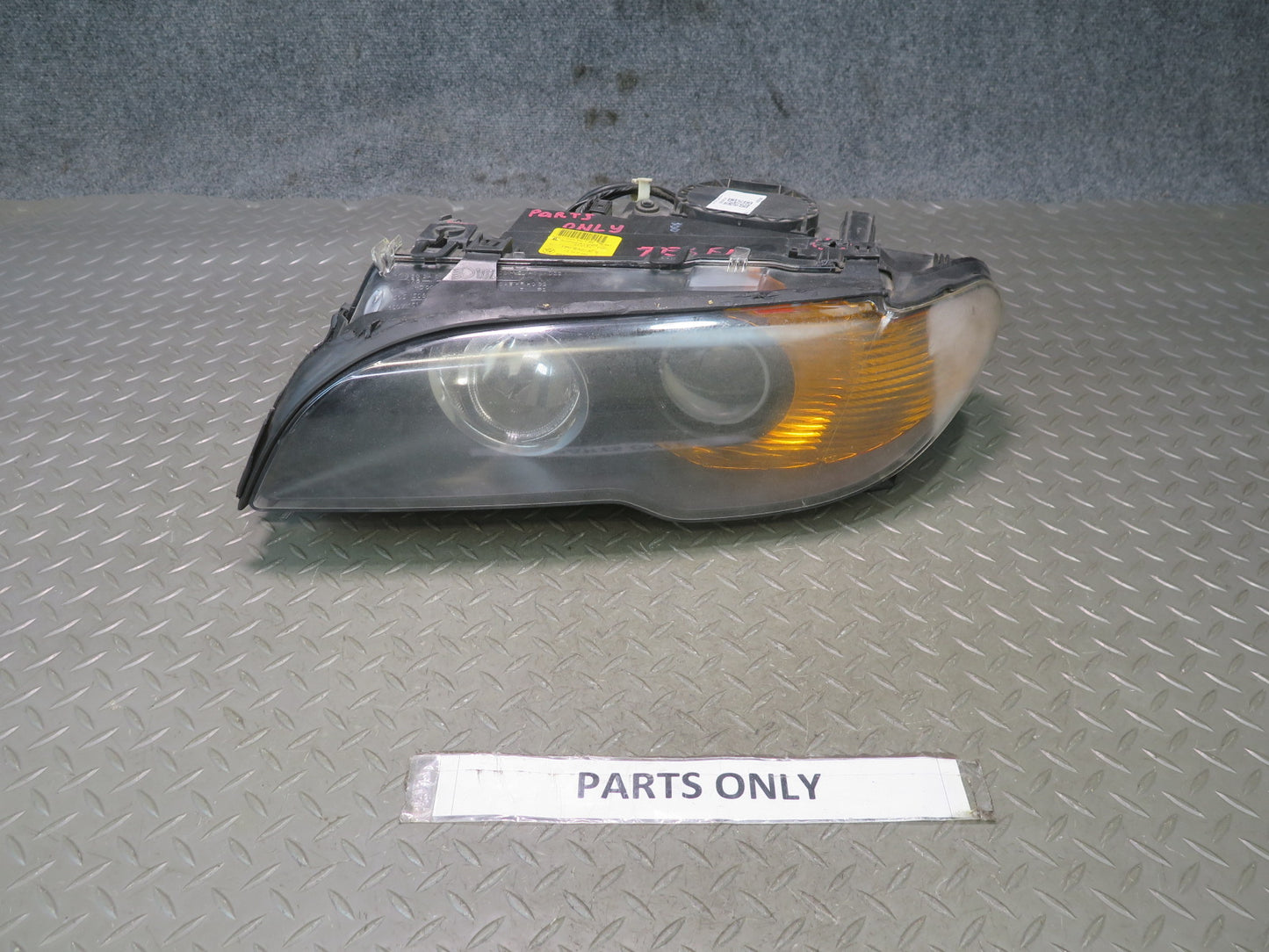 04-06 BMW E46 330ci Coupe Conv Left BI Xenon HID Adaptive Headlight Lamp Damaged