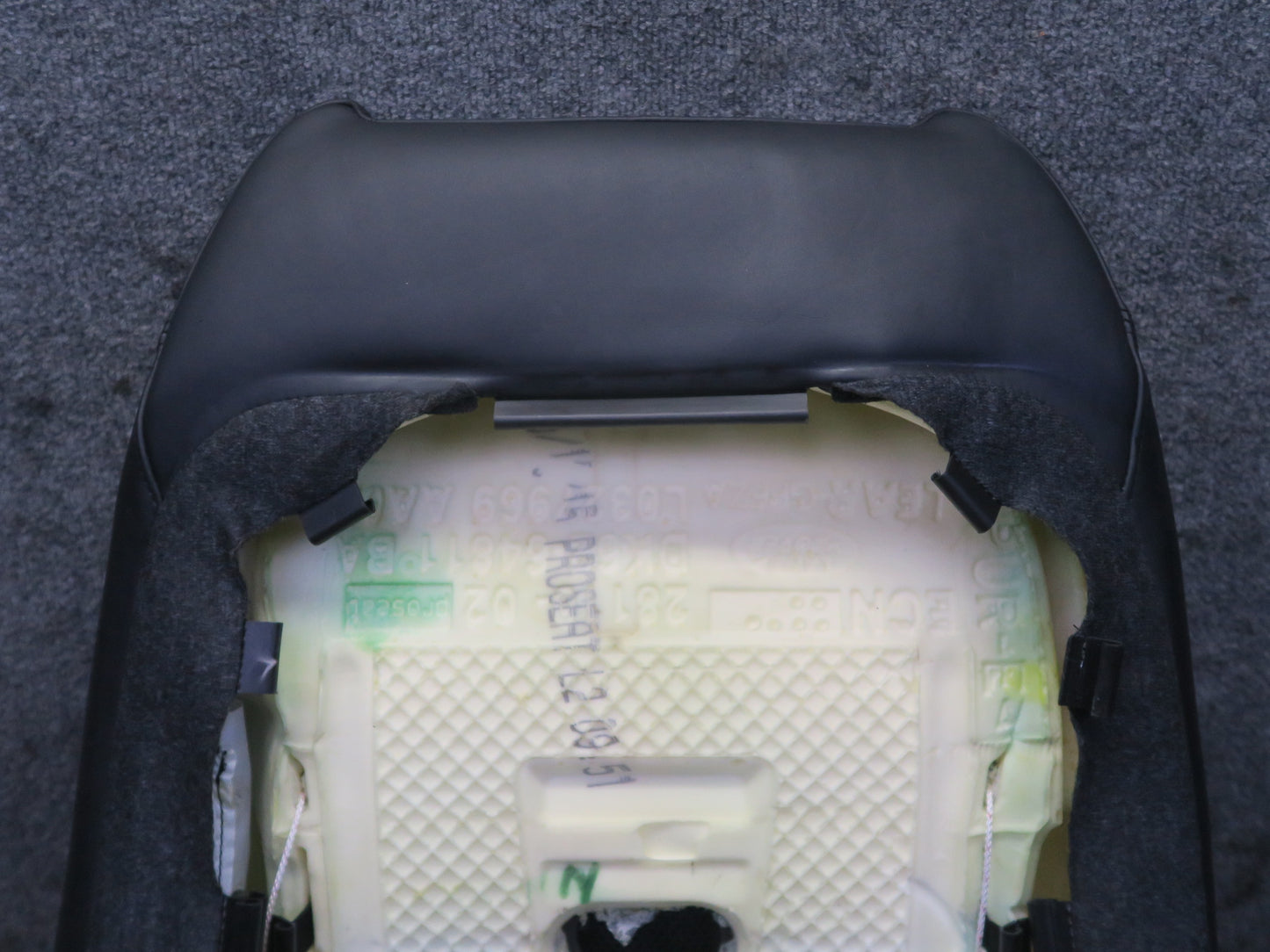 2014-2017 Range Rover Sport L494 Front Left Seat Upper Backrest Leather Cushion