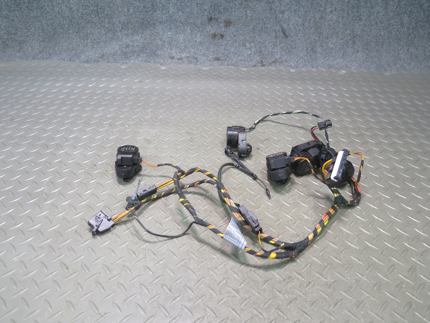 03-08 BMW E86 E85 Z4 A/C Heater Flap Door Actuator Motor w Wiring Set OEM