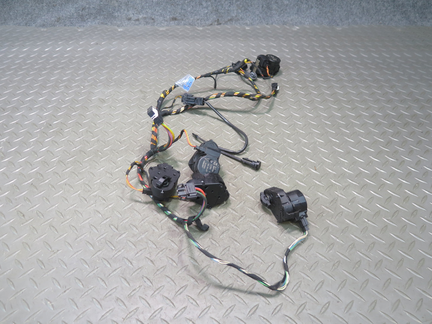 03-08 BMW E86 E85 Z4 A/C Heater Flap Door Actuator Motor w Wiring Set OEM