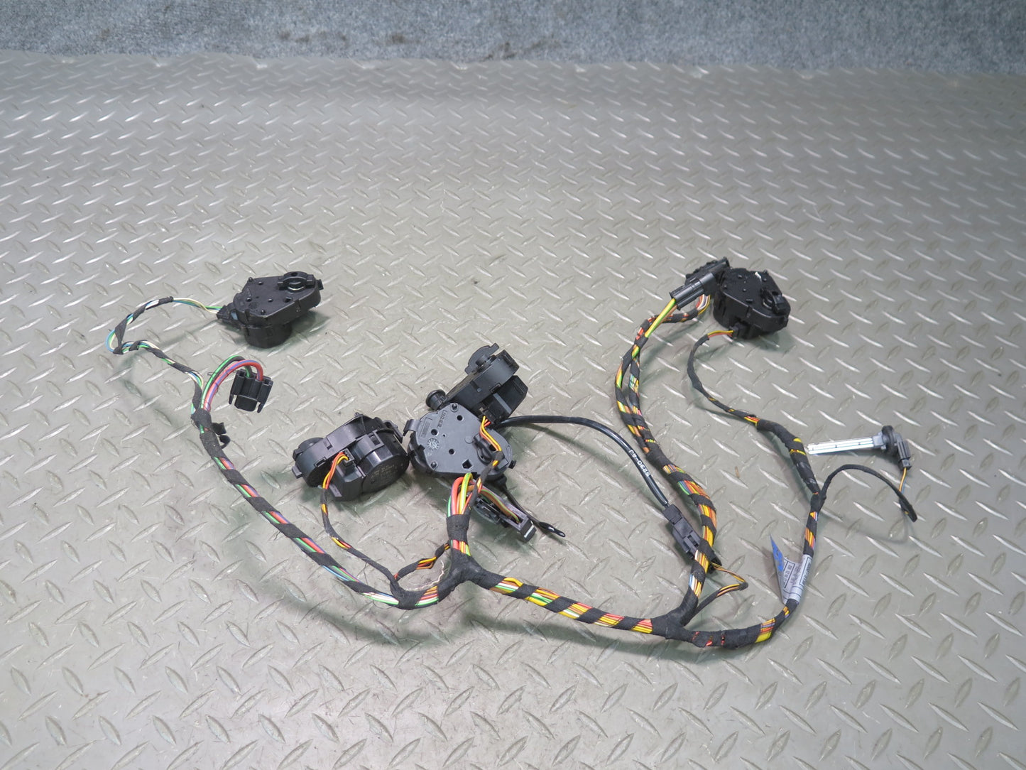 03-08 BMW E86 E85 Z4 A/C Heater Flap Door Actuator Motor w Wiring Set OEM