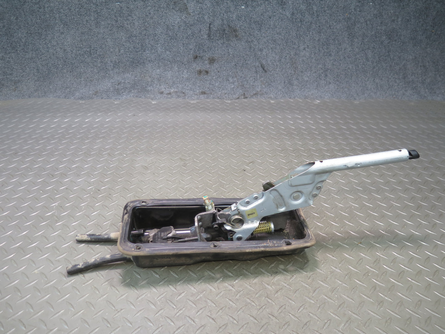 03-08 BMW E86 E85 Z4 Parking Handbrake Lever w Housing Assembly OEM