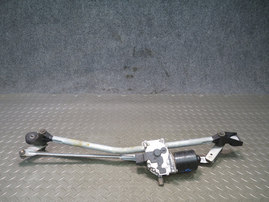 03-08 BMW E85 Z4 Front Windshield Wiper Transmission Linkage w Motor OEM