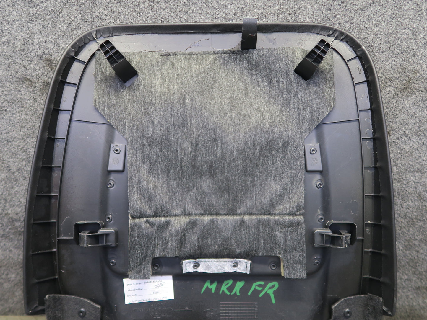 2014-2017 Range Rover Sport L494 Front Right Seat Back Trim Cover Panel