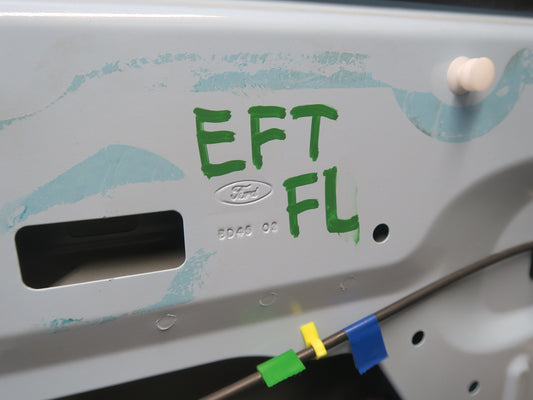 02-05 Ford Thunderbird Left Door Shell Panel Robins EGG Blue 33k Miles OEM