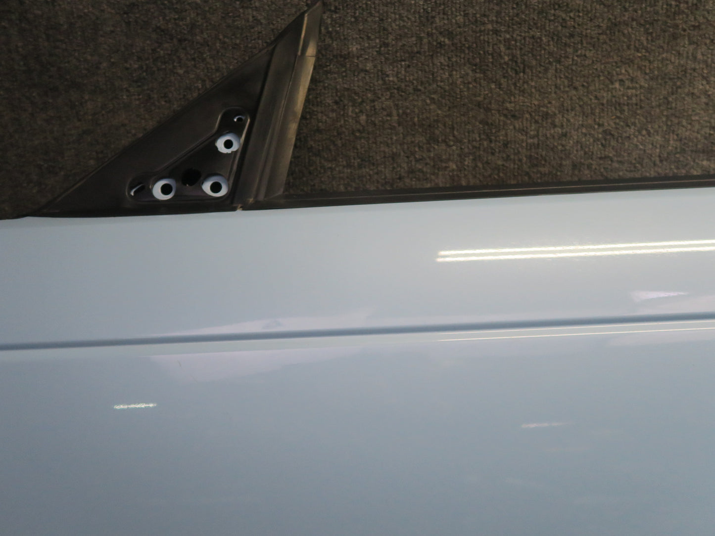 02-05 Ford Thunderbird Left Door Shell Panel Robins EGG Blue 33k Miles OEM