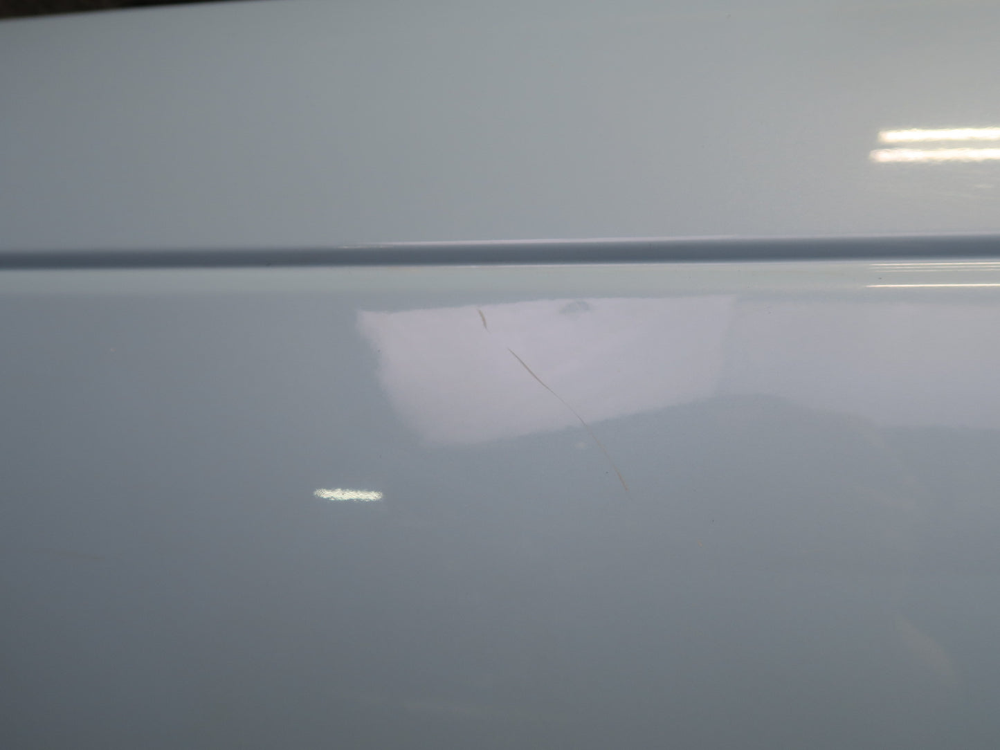 02-05 Ford Thunderbird Left Door Shell Panel Robins EGG Blue 33k Miles OEM