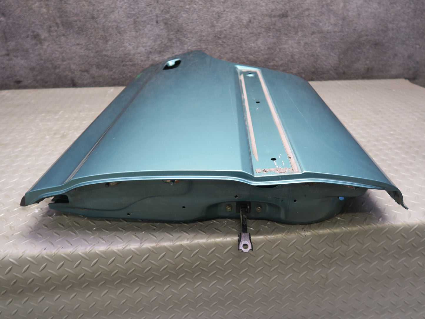 96-98 Nissan Stagea WGC34 Rear Left Door Shell Panel Emerald Green OEM