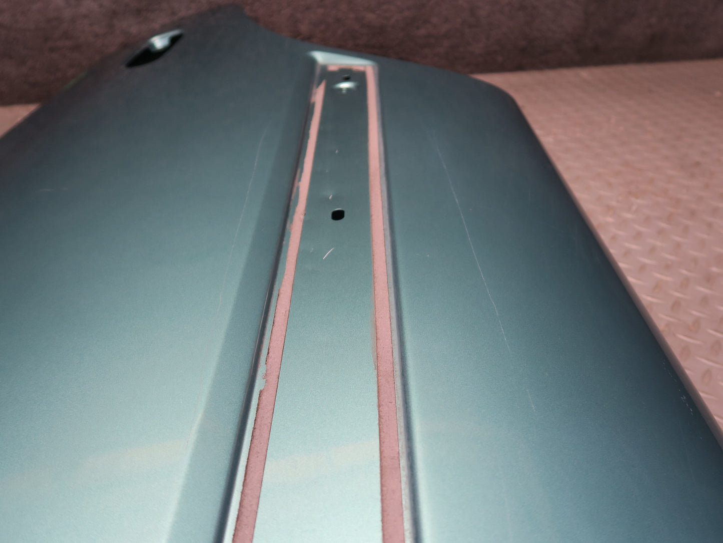 96-98 Nissan Stagea WGC34 Rear Left Door Shell Panel Emerald Green OEM