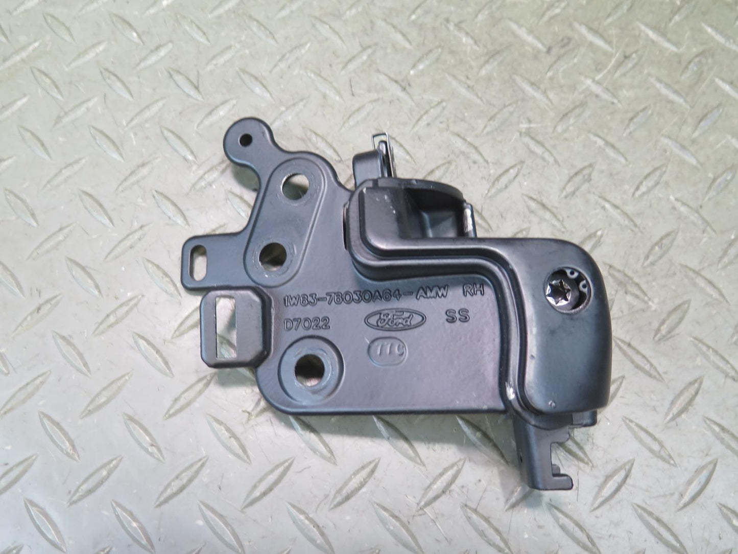 02-05 Ford Thunderbird Set of 2 Convertible Windshield Lock Latch Receiver OEM