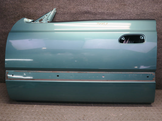 96-98 Nissan Stagea WGC34 Front Left Door Shell Panel Emerald Green OEM