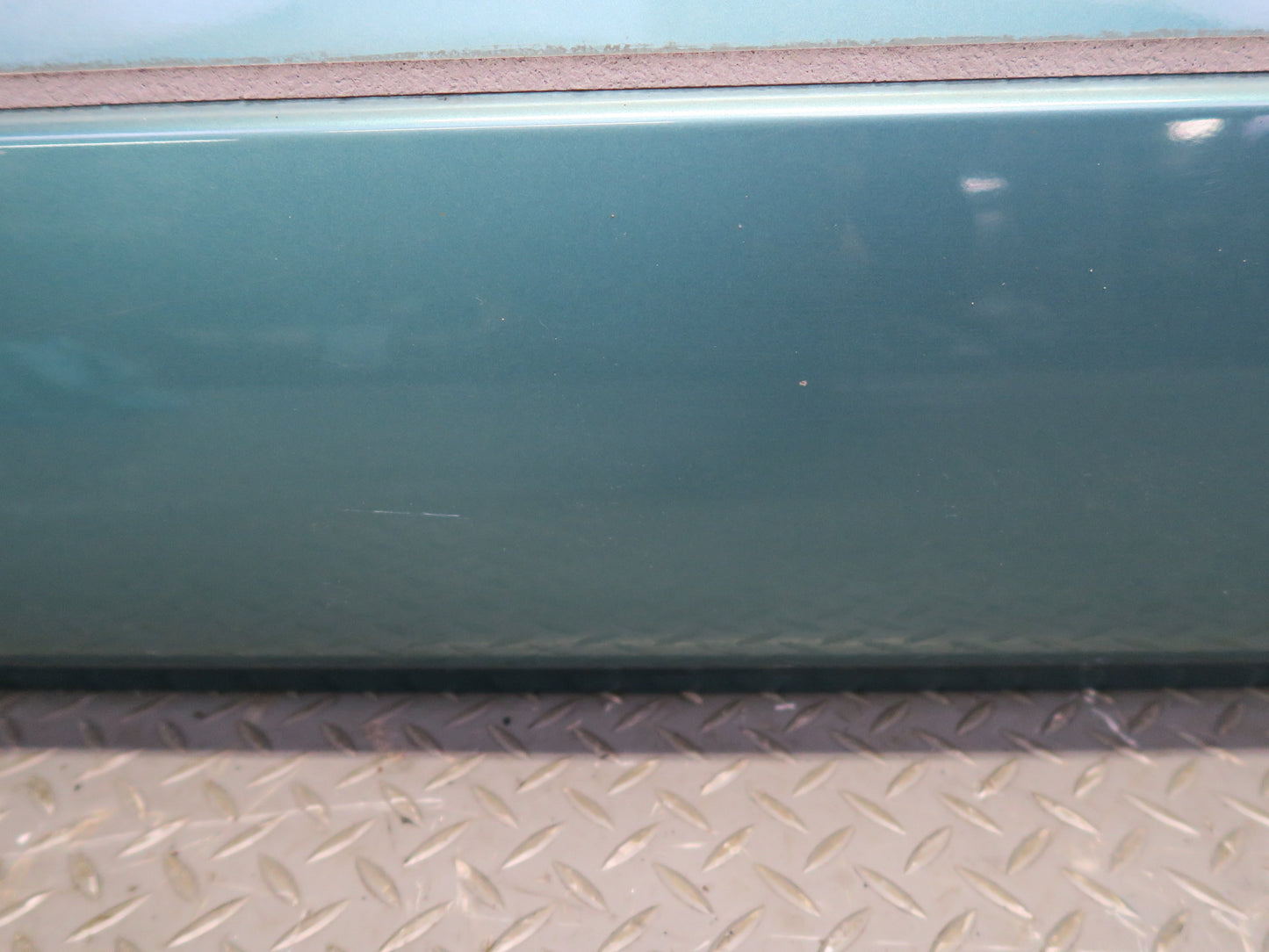 96-98 Nissan Stagea WGC34 Front Left Door Shell Panel Emerald Green OEM