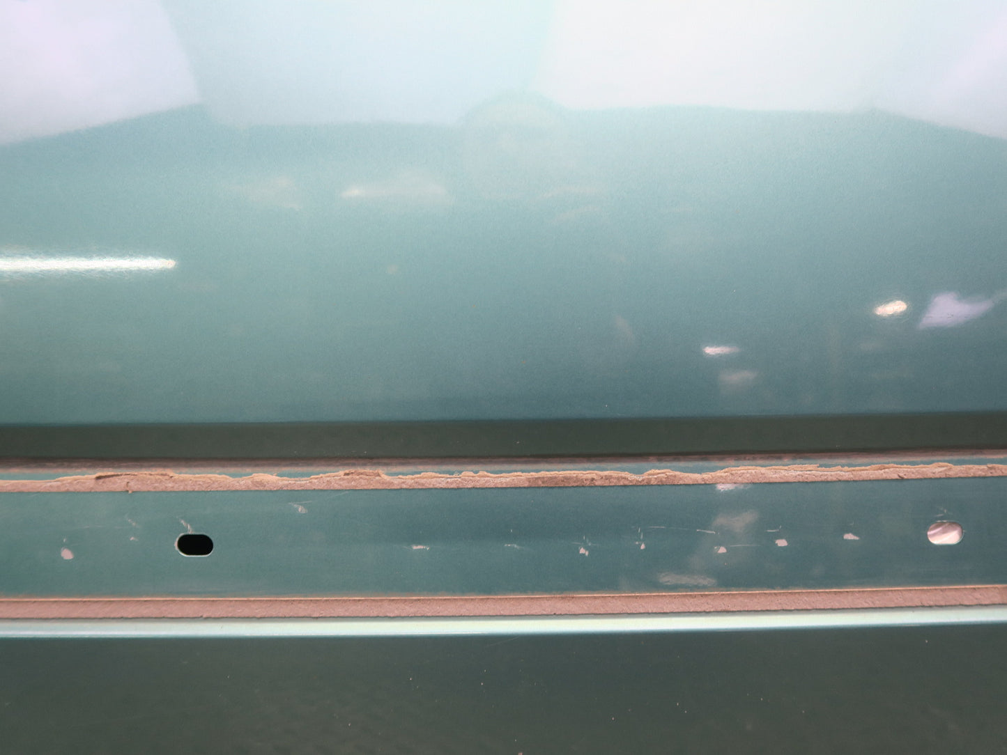 96-98 Nissan Stagea WGC34 Front Left Door Shell Panel Emerald Green OEM