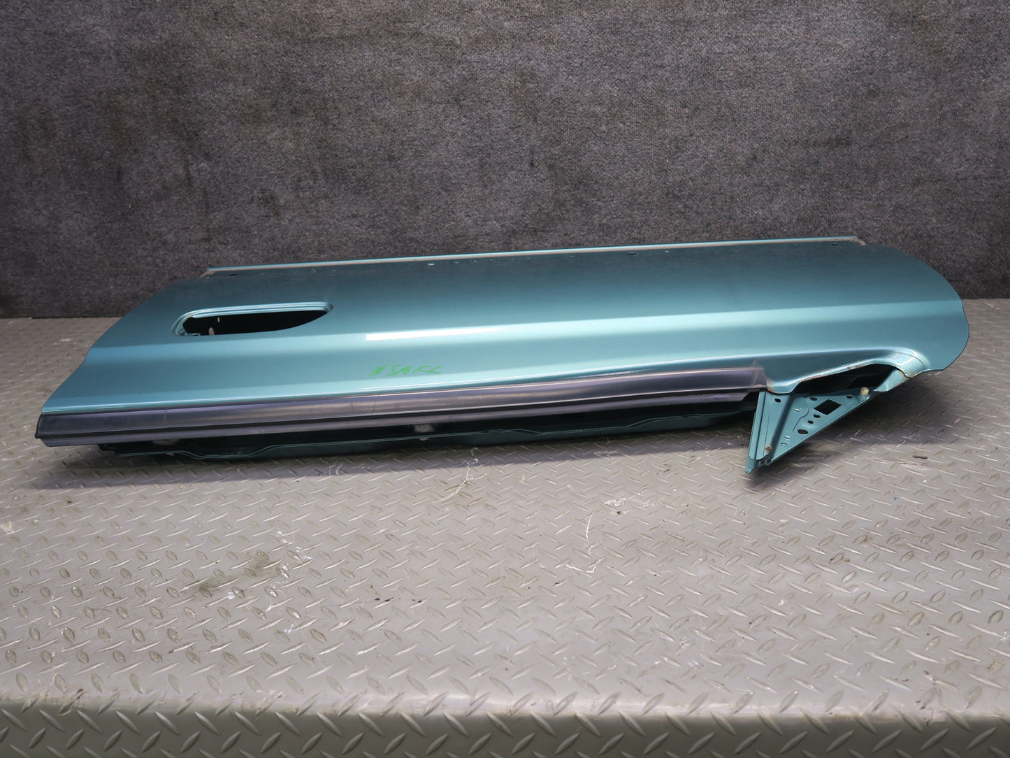 96-98 Nissan Stagea WGC34 Front Left Door Shell Panel Emerald Green OEM