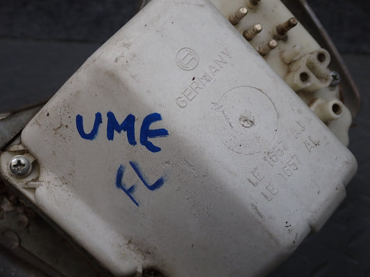 75-76 Mercedes W115 300D Front Left Headlight Trim Bezel w Turn Light OEM