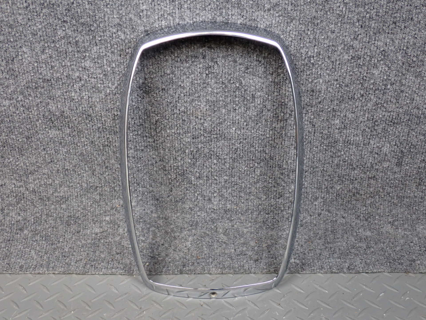 75-76 Mercedes W115 300D Front Right Headlight Chrome Bezel OEM