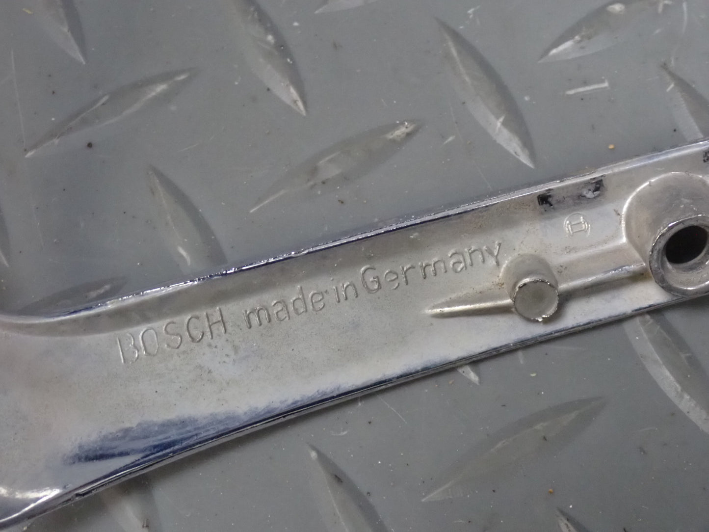 75-76 Mercedes W115 300D Front Right Headlight Chrome Bezel OEM