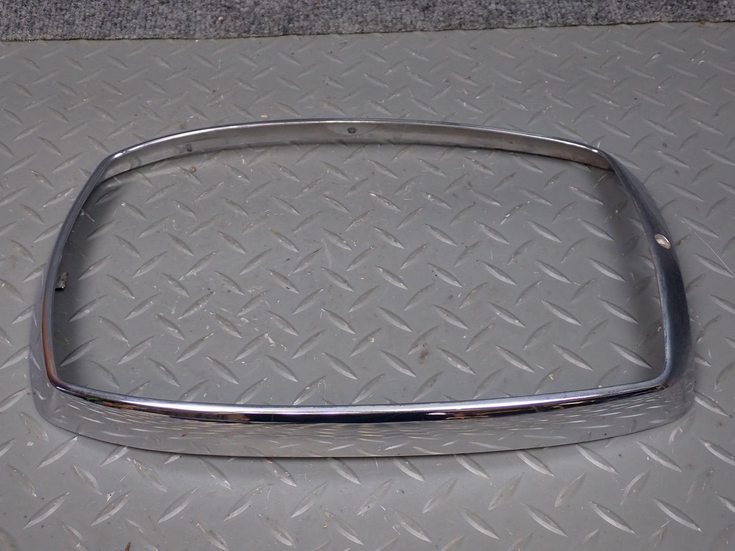 75-76 Mercedes W115 300D Front Right Headlight Chrome Bezel OEM