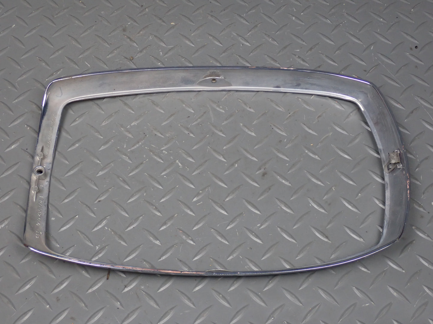 75-76 Mercedes W115 300D Front Right Headlight Chrome Bezel OEM