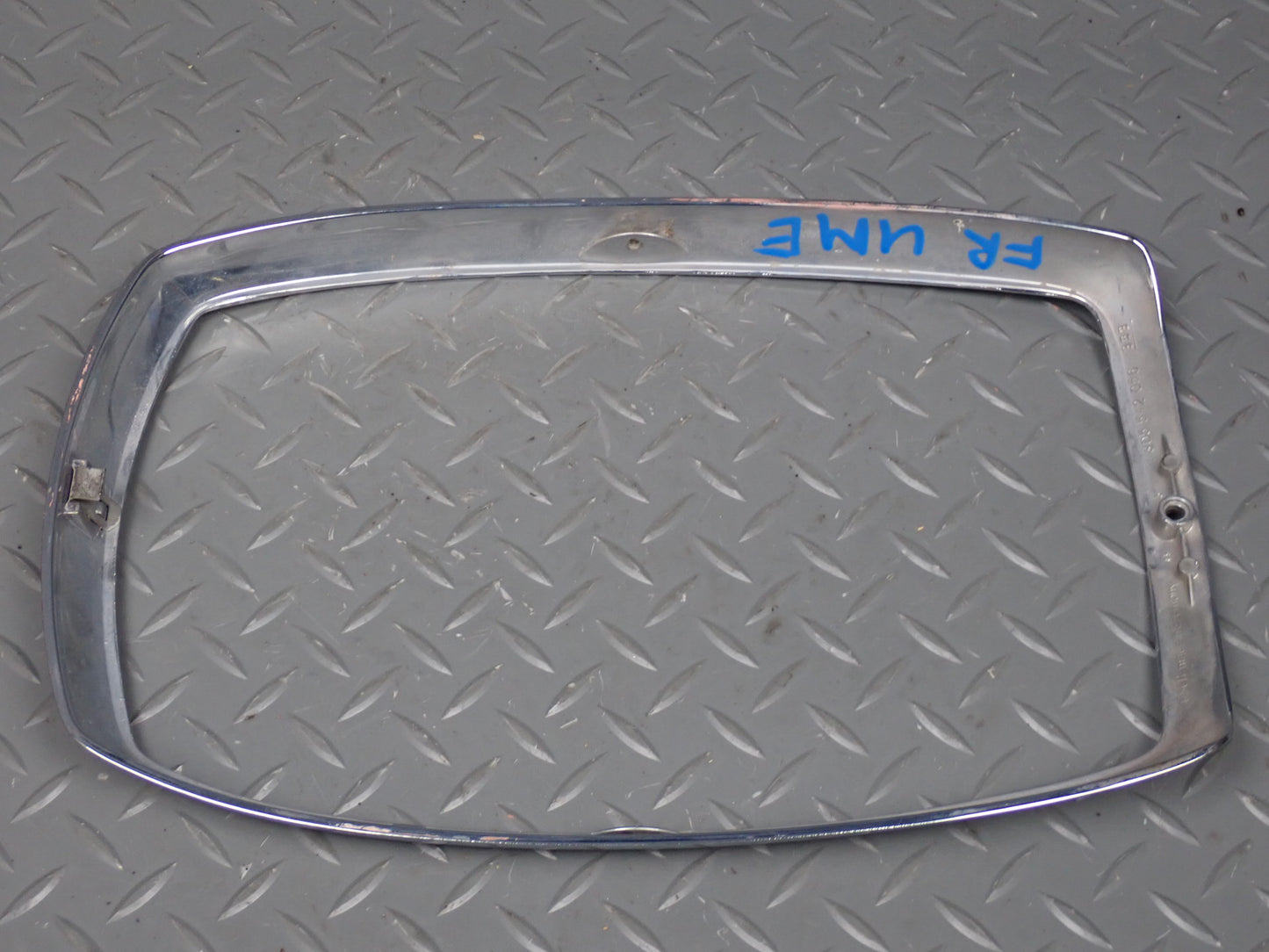75-76 Mercedes W115 300D Front Right Headlight Chrome Bezel OEM