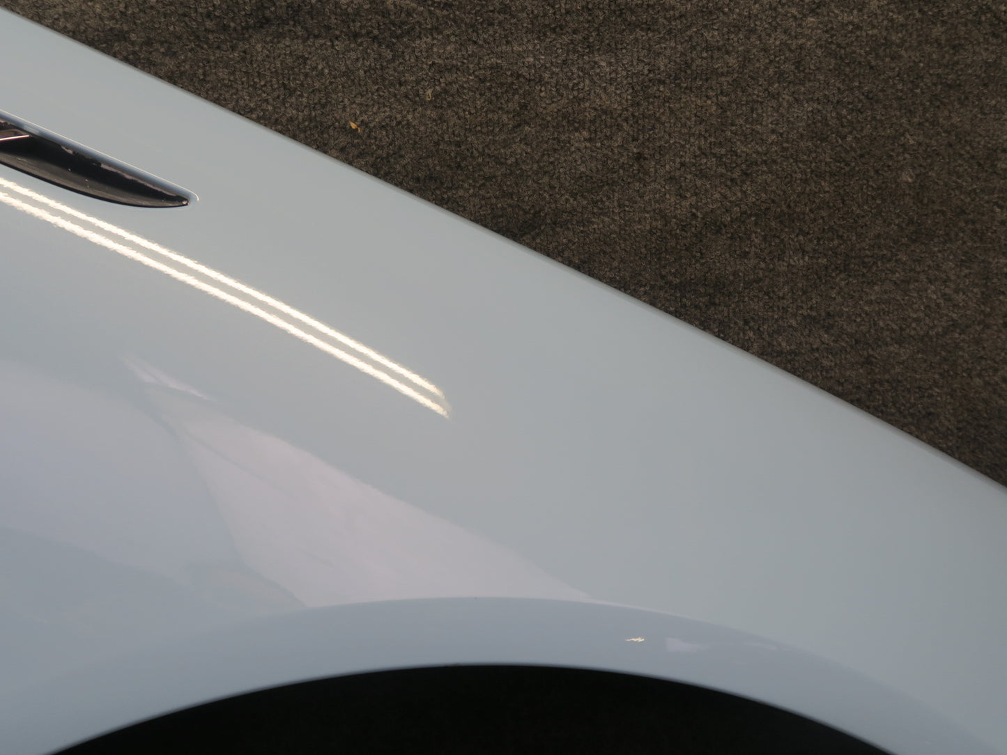 02-05 Ford Thunderbird Front Right Fender Shell Panel Cover Robins EGG Blue OEM
