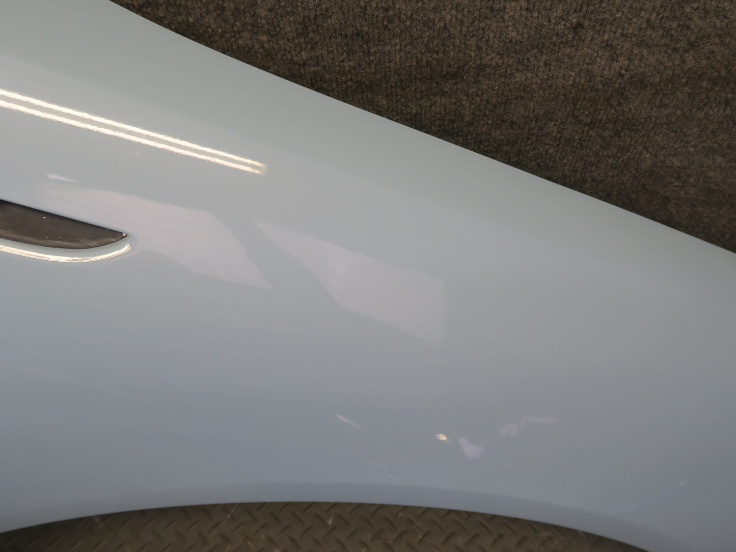 02-05 Ford Thunderbird Front Right Fender Shell Panel Cover Robins EGG Blue OEM